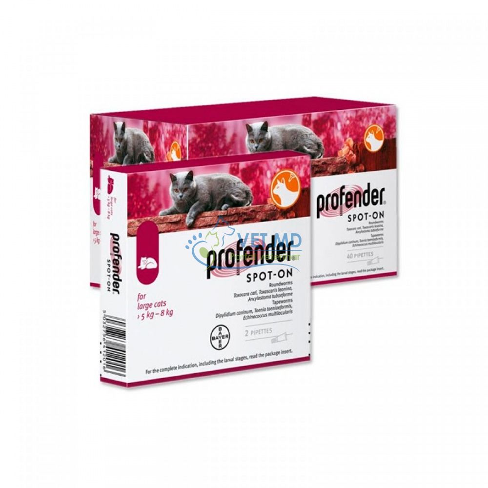 Профендер Спот-он — противопаразитарное для кошек